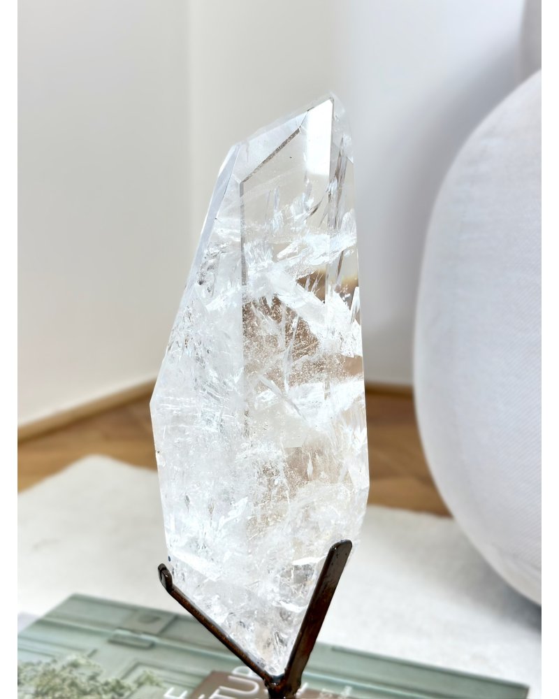 Křišťál broušený diamantina Brazílie 1,2kg AAA