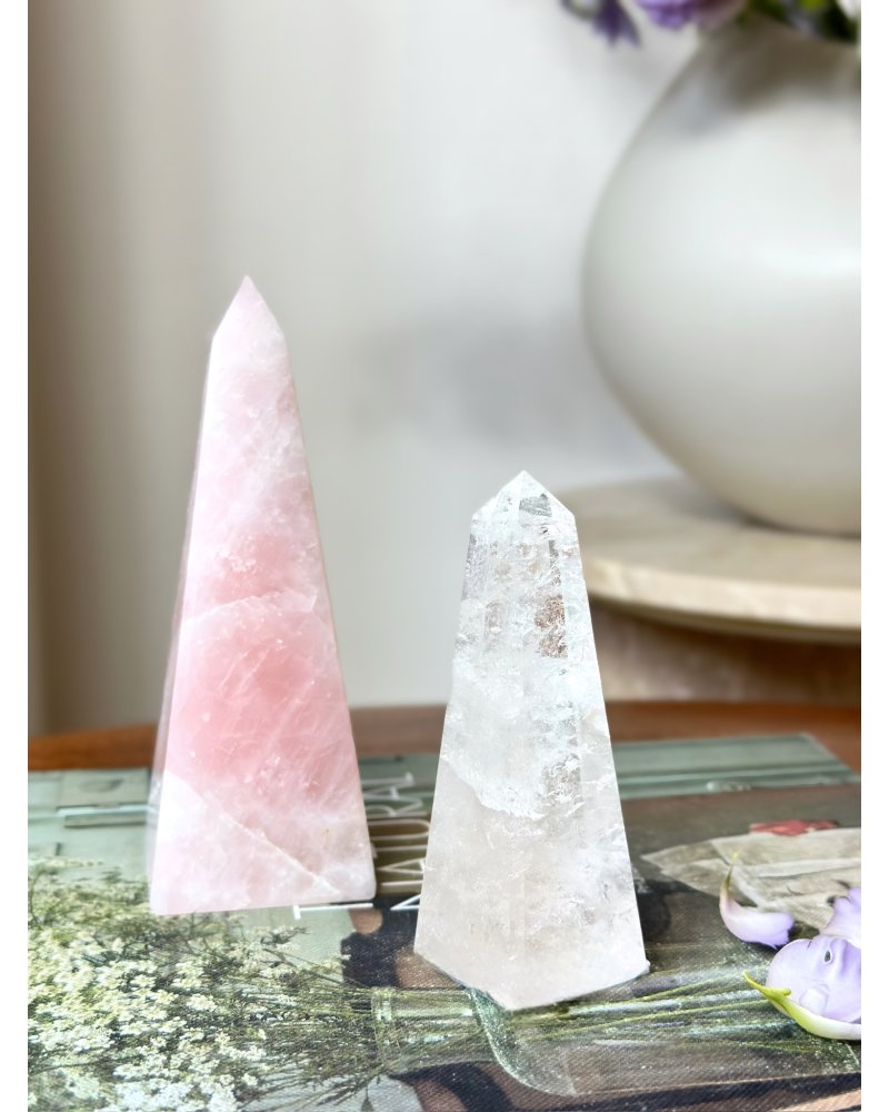 Křišťálový krystal broušený Madagaskar 166g