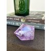 Ametystový krystal s duhou Brazílie 172g AAA