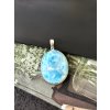 Přívěšek larimar oval Dom.rep. 21g