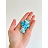 Larimar oboustranné srdíčko Dominikánská rep. 8,4g AAA