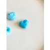 Larimar oboustranné srdíčko Dominikánská rep. 8,4g AAA