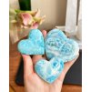 Larimar velké srdce extra kvality Dominikánská rep. 63g