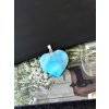 Přívěšek larimar leštěné srdce Dominik.rep. 19g AAA