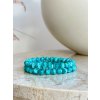 Náramek z minerálu amazonit Rusko 7,5mm