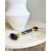 Masážní váleček z ametystu face roller