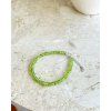 Náramek z peridotu Egypt 4mm