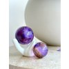 Polodrahokam ametrín leštěná koule Bolívie 61g