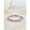 Náramek z minerálu ametrín fazetovaný Bolívie 7,5mm AAA