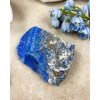 Luxusní lapis lazuli s pyritem surový AAA kvalita 368g