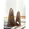 Achátový obelisk párový set 2ks Brazílie 184g