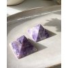 Ametystová pyramida broušená 5cm Brazílie TOP
