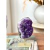 Ametystová drůza na podstavci Brazílie 755g