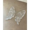 Velká motýlí křídla z broušeného křišťálu 44cm AAA