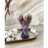 Anděl broušený ametyst maxi 15cm TOP