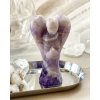 Anděl broušený ametyst maxi 15cm TOP