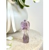Anděl broušený z ametystu 123g 11cm TOP