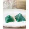 Pyramida z minerálu avanturín 6cm Brazílie
