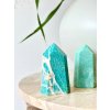 Amazonit leštěný obelisk 236g