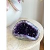 Ametyst geoda broušená Uruguay 1kg extra kvalita
