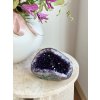 Ametyst geoda broušená Uruguay 1kg extra kvalita