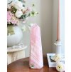 Leštěný růženínový obelisk maxi Brazílie 29cm 2kg