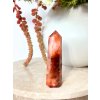 Karneol ručně broušená špice Madagaskar 297g