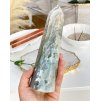 Oceánský jaspis obelisk špice 18cm 504g AAA