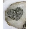 Minerál pyrit srdce Peru 696g