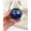 Lapis lazuli broušená koule Afganistan 5cm 229g