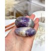 Polodrahokam ručně broušený ametyst Madagaskar 79g