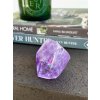 Ametystový krystal s duhou broušený Brazílie 148g AAA
