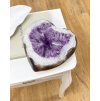 Nádherné broušené ametystové srdce Brazílie 4,6kg