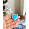 Polodrahokam Larimar srdíčko Dominikánská rep. 11g