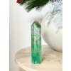 Fluorit s dendritem hrot obelisk 382g 17cm