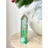 Fluorit s dendritem hrot obelisk 382g 17cm