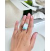 Larimar prsten kruhový gold Dominikánská rep. 14g