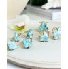 Larimar prsten simple gold Dominikánská rep. 5g