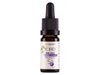 Gaiavit Neuro CBD olaj 5+2% - 10ml