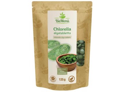 BIO BIOMENÜ CHLORELLA TABLETTA 125G 5999886305277