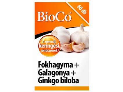 BIOCO FOKHAGYMA+GALAGONYA+GINKGO BILOBA KAPSZULA 60DB1
