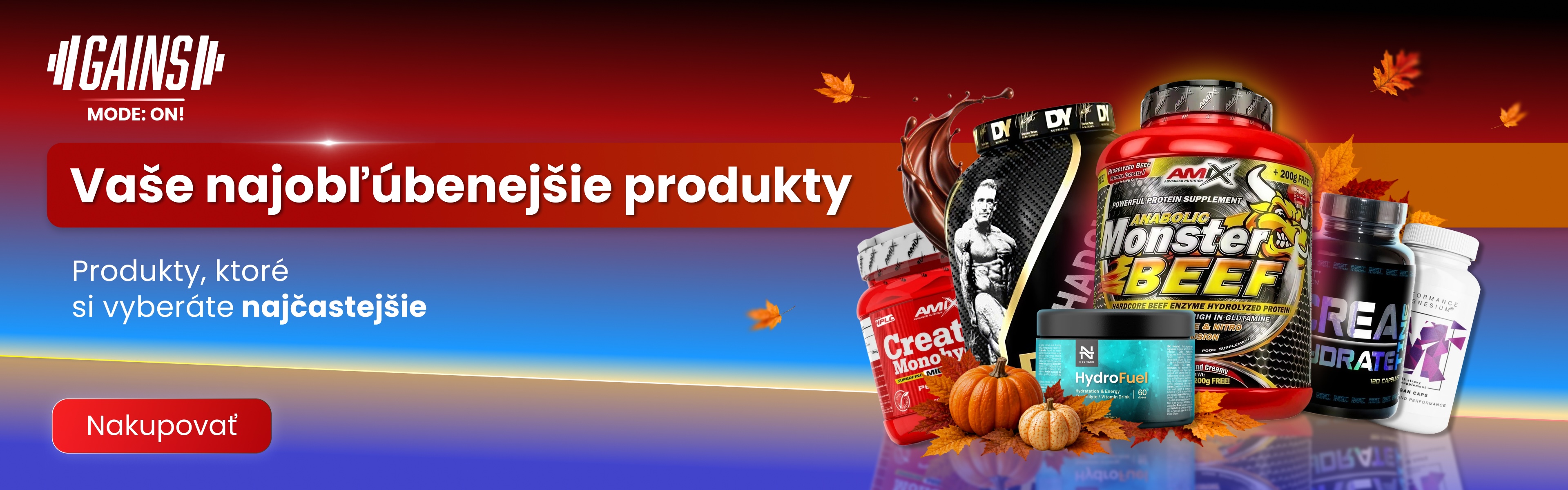Najpredávanejšie produkty