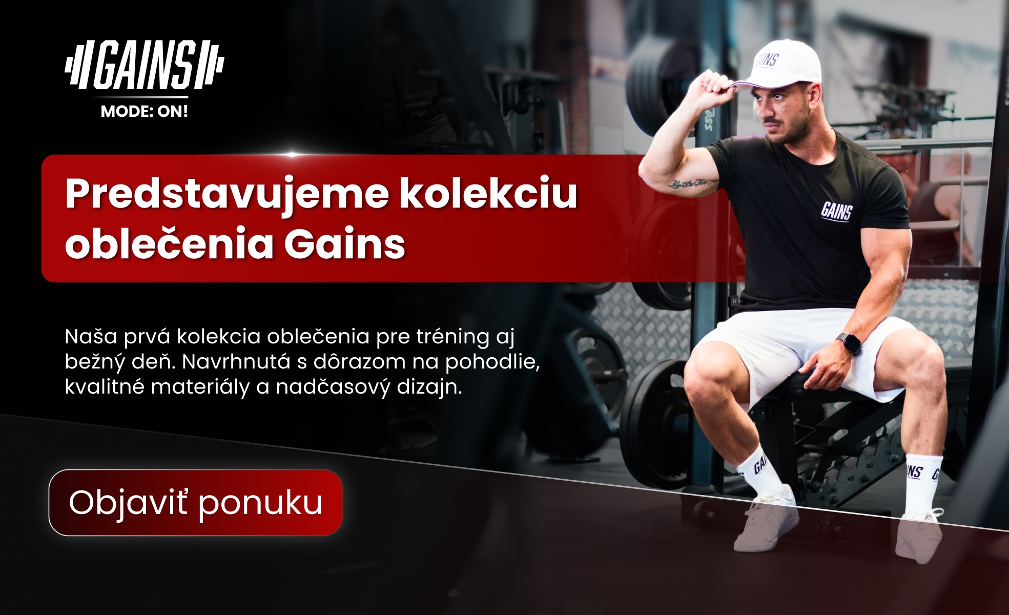 Oblečenie Gains