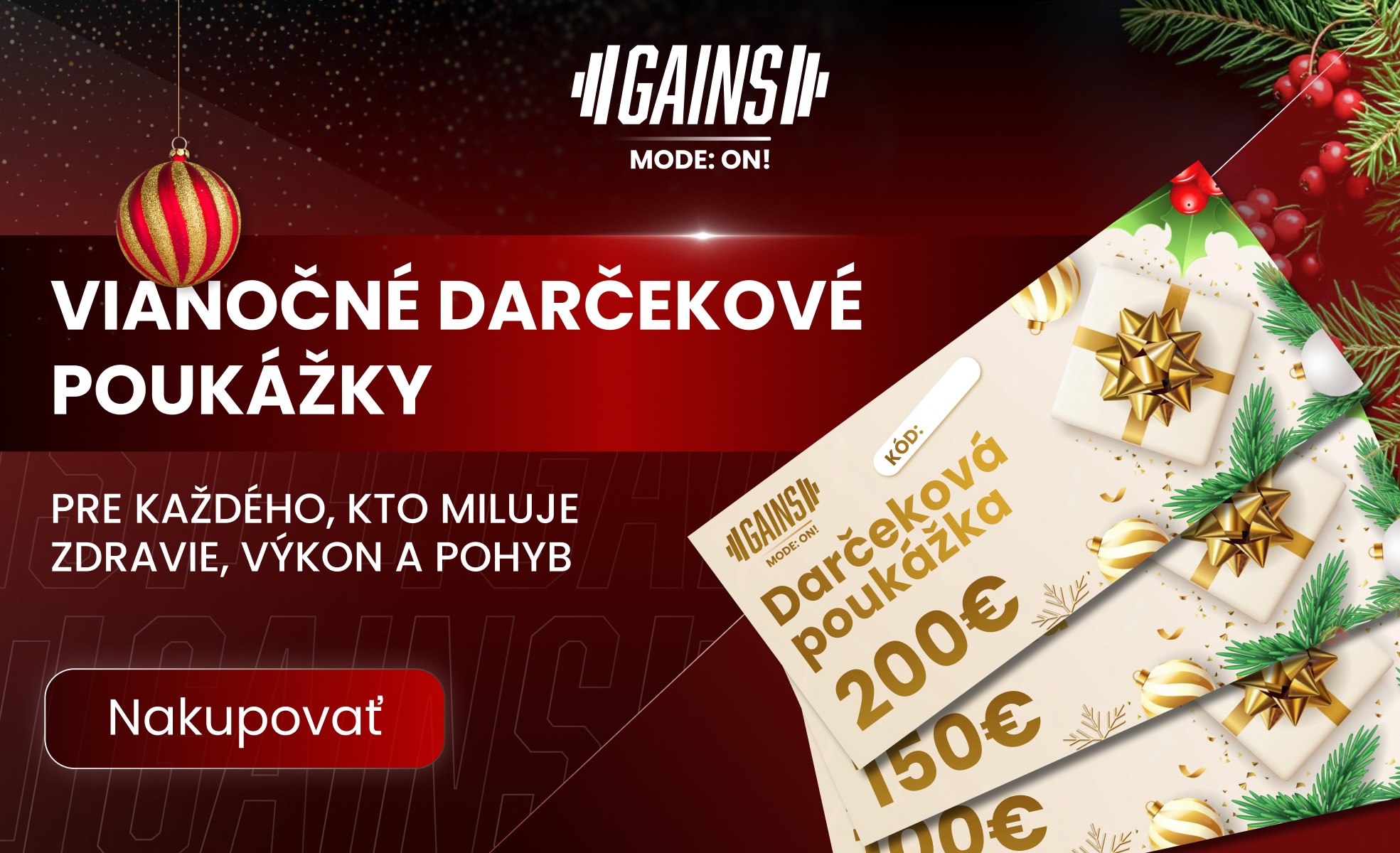 Vianočné poukážky