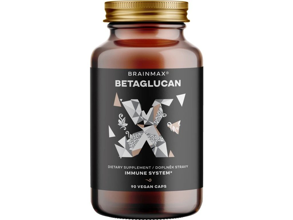 BrainMax Betaglucan 90 rastlinných kapsúl