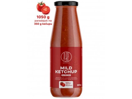 9379 brainmax pure ketchup mild jemny kecup 350 g