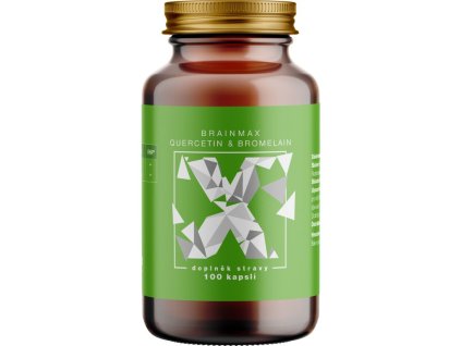 Brainmax quercetin a bromelain 100 kapsul