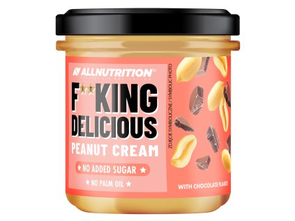 Allnutrition Fitking Delicious Peanut Cream, 350 g (Príchuť Arašidový krém - praclíky)