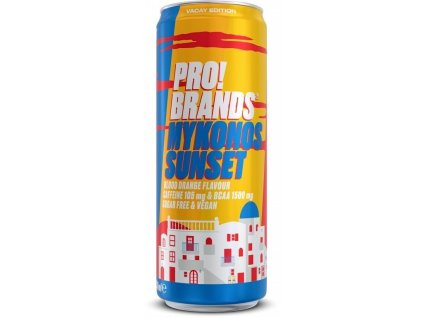 PROBRANDS BCAA Drink, 330ml (Príchuť Ananás)