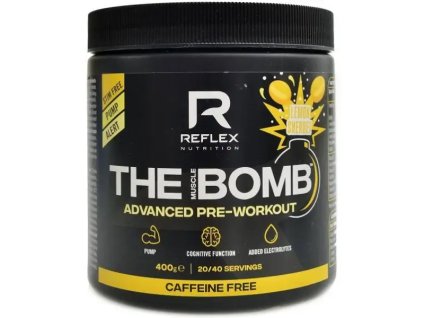 Reflex Nutrition The Muscle BOMB Caffeine Free, 400 g (Príchuť Citrón)